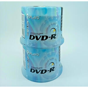 2x Playo DVD-R Professional Grade‎ 60 Pack Blank Recordable DVDs Brand New